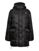 Luna Core Puffer Mid Caviar Fôret Kåpe Black LEVI´S Women