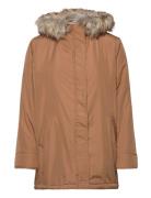 Viloui Parka Outerwear Parka Coats Brown Vila