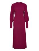 Monagz Long Dress Maxikjole Festkjole Burgundy Gestuz