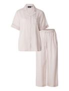 Lauren Lyocell Pajama Set Pyjamas Pink Lexington Home