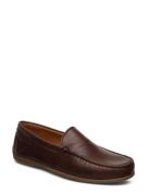 Plain Driving Loafer Lth Marstrand Mokasiner Lave Sko Brown Marstrand