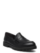 Women Slip-On Mokasiner Lave Sko Black Tamaris