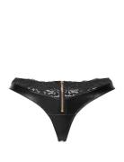 Talia String R Stringtruse Undertøy Black Hunkemöller