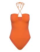 Seadive Bandeau Piece Badedrakt Badetøy Orange Seafolly