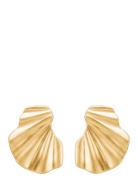 Wave Earring Accessories Jewellery Earrings Studs Gold Enamel Copenhag...