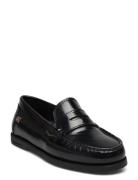 Tommy Essential Moccassin Mokasiner Lave Sko Black Tommy Hilfiger