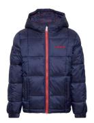 Levi's® Reversible Puffer Jacket Fôret Jakke Blue Levi's