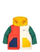 Baby Color Block Hooded Anorak Fôret Jakke Red Bobo Choses