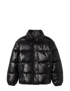 Nkfmonna Puffer Jacket Fôret Jakke Black Name It