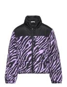 Kognewbecca Aop Puffer Otw Fôret Jakke Purple Kids Only