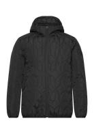 Puffer Jacket W?.Hood Fôret Jakke Black Lindbergh