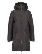 Bente Wns Parka Outerwear Parka Coats Black Didriksons