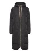 Long Puffer Jacket Fôret Kåpe Black Coster Copenhagen