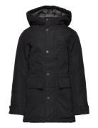 Jjchamp Parka Jacket Jnr Parkas Jakke Black Jack & J S