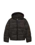 Puffer Jacket Fôret Jakke Black Tom Tailor