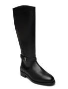 Elevated Essent Thermo Longboot Høye Støvletter Black Tommy Hilfiger