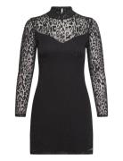 Hanna Antia Mini Dress Kort Kjole Black AllSaints