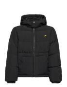 Patch Pocket Puffer Fôret Jakke Black Lyle & Scott Junior