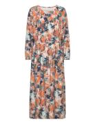 Feminine Maxi Dress Maxikjole Festkjole Multi/patterned Tom Tailor