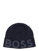 Lamico_Hat Accessories Headwear Beanies Blue BOSS