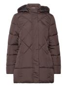 B. Coastline Jacket Outerwear Light Fôret Jakke Brown Brandtex