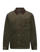 Akbenny Worker Cord Jacket Fôret Jakke Green Anerkjendt