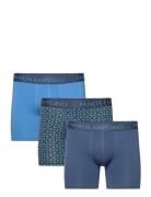 3Pk Base Bamboo Boxer Boksershorts Blue Panos Emporio