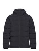 Go Anywear? Quilted Padded Jacket - Fôret Jakke Black Knowledge Cotton...