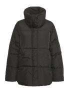 Gaiagz Puffer Jacket Fôret Jakke Black Gestuz