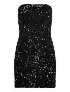 Dress Rosa Kort Kjole Black Lindex