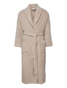 Fontana Bathrobe Organic Morgenkåpe Beige Mille Notti