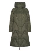 Zola Down Jacket Fôret Kåpe Green MOS MOSH