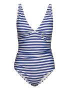 Swimsuit Badedrakt Badetøy Blue Rosemunde