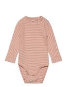 Nbnberro R Ls Body Bodies Long-sleeved Beige Name It