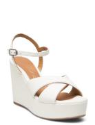 Meson24Mde Sko Wedge White UNISA