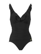 Swimsuit Virginia Badedrakt Badetøy Black Damella Of Sweden