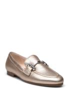 Loafer Mokasiner Lave Sko Gold Gabor