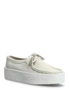 Wallabee Cup Mokasiner Lave Sko White Clarks Originals