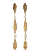 Drifting Dreams Earrings Øredobber Smykker Gold Pernille Corydon