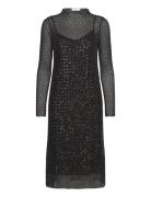 Fqherlig-Dress Knelang Kjole Black FREE/QUENT