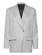 2Nd Ellery - Daily Twill Mix Blazers Single Breasted Blazers Grey 2NDD...