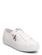 Vulc Flatform Essential Mono Lave Sneakers White Calvin Klein