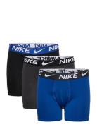 Nhb Nhb Essential Micro 3Pk Br Undertøysett Blue Nike