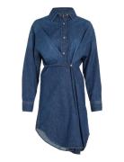 Dnm Long Shirt Dress Ada Dresses Shirt Dresses Blue Tommy Hilfiger