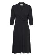 Fqyrsa-Dress Knelang Kjole Black FREE/QUENT