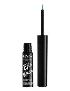 Epic Wear Metallic Liquid Liner Eyeliner Sminke Blue NYX Professional ...