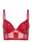 Wilde Pp Ll Lingerie Bras & Tops Wired Bras Red Hunkemöller