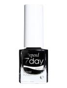 7Day Hybrid Polish 7013 Neglelakk Sminke Black Depend Cosmetic