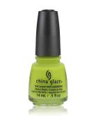 Nail Lacquer Neglelakk Sminke Green China Glaze