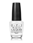 Alpine Snow Neglelakk Sminke White OPI